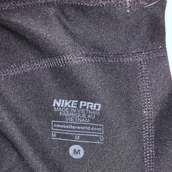 Nike pro black workout pants - Picture 3 of 3